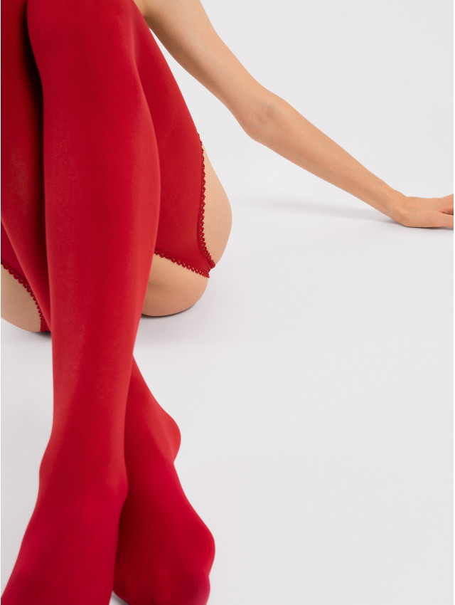 Fiore Diavola Red Strip Panty