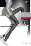 Tessa FiORE metallic pattern tights