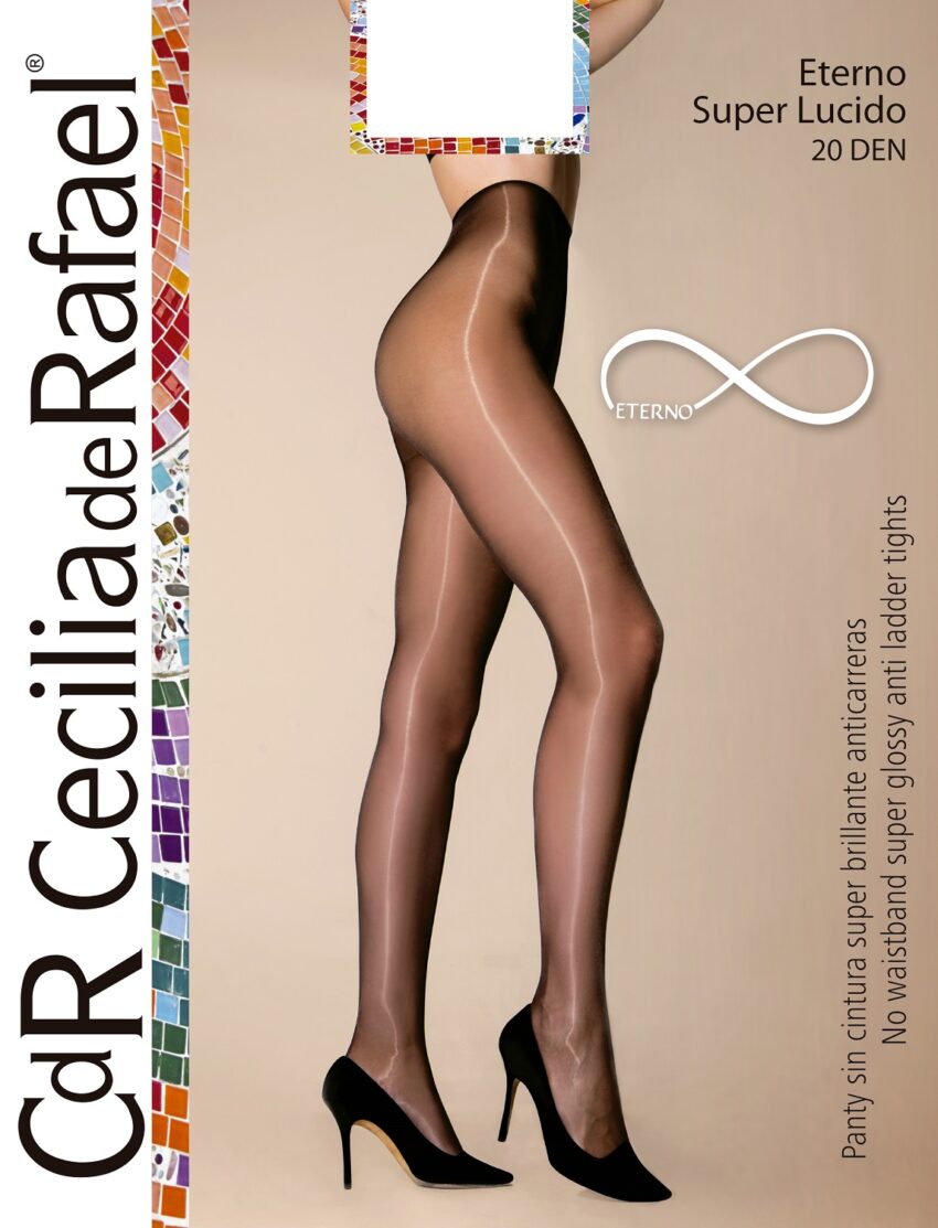 Cecilia De Rafael Eterno Superlucido 20 Glossy Pantyhose