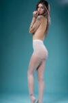 Fiore Sava Pantyhose White