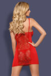 Obsessive Heartina Chemise Red Back