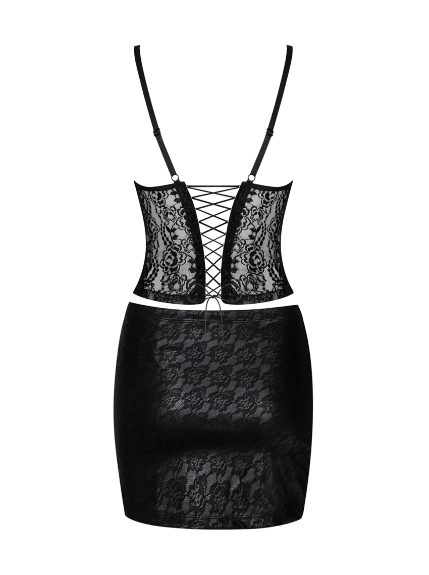 Obsessive Felisita Corset & Skirt Details Back
