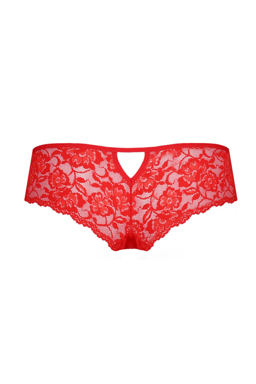 Lingerie Passion Raja Thong Red Details Back