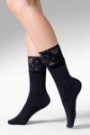 Gabriella Nina Socks Opaque Black