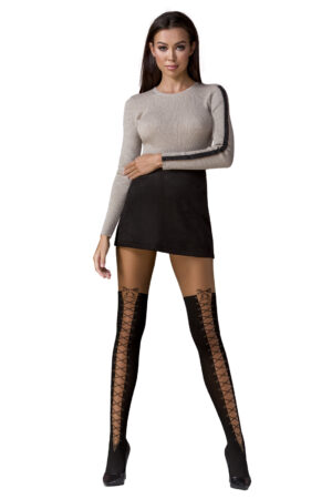 Passion TI114 Fashion Tights Black