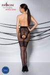 Passion TIOPEN 013 Open Pantyhose Black Back