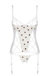 Lingerie Passion Lovelia Corset White Details