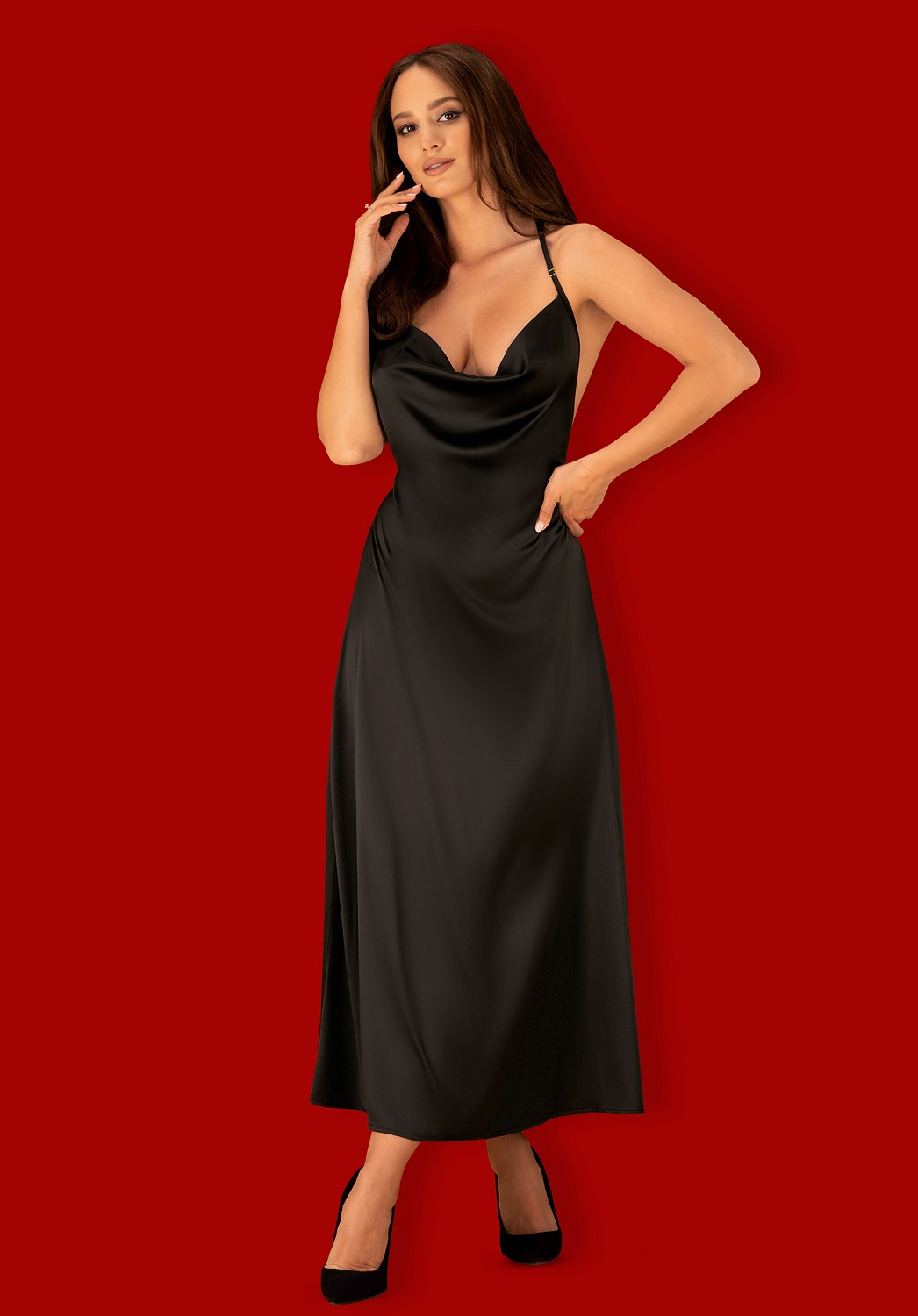 Obsessive Agatya Peignoir Lingerie