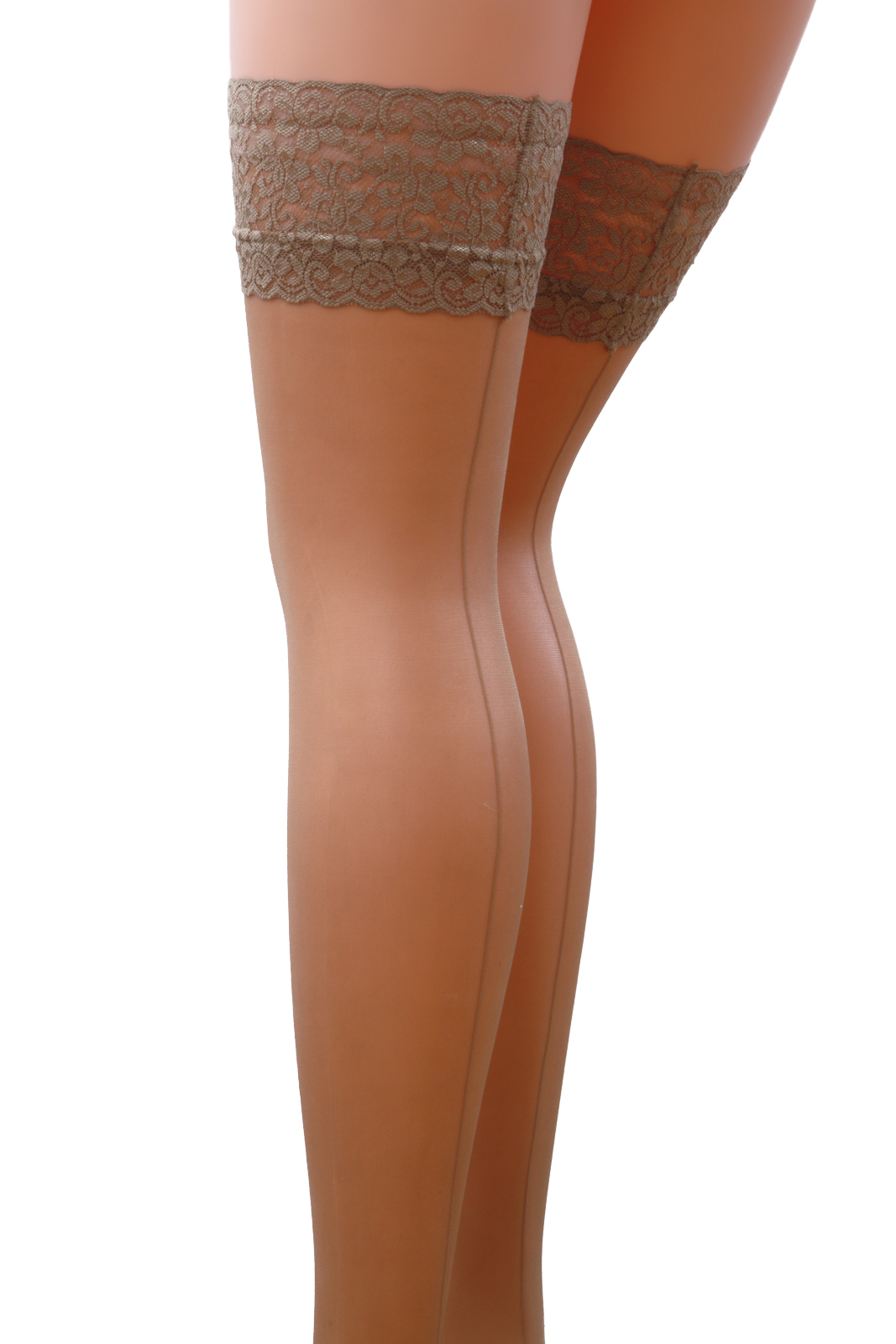 Passion ST022 Seamed Stockings Visone Passion ST022 Seamed Stockings Visone