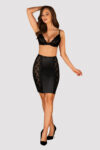 Obsessive Blanita Bra & Skirt Lingerie
