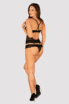 Obsessive Lingerie Ivaness Set Black Back Obsessive Lingerie Ivaness Set Black Back