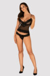 Obsessive Lingerie Ivaness Set Black