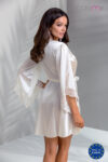 Lingerie Casmir Inoe Peignoir White Back