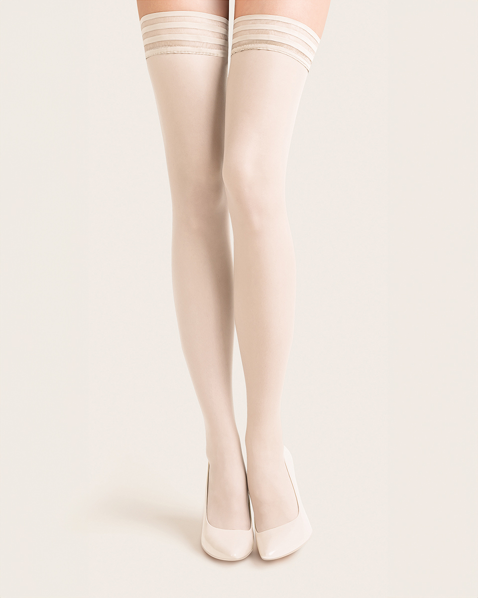 Gabriella Lux Hold Ups White