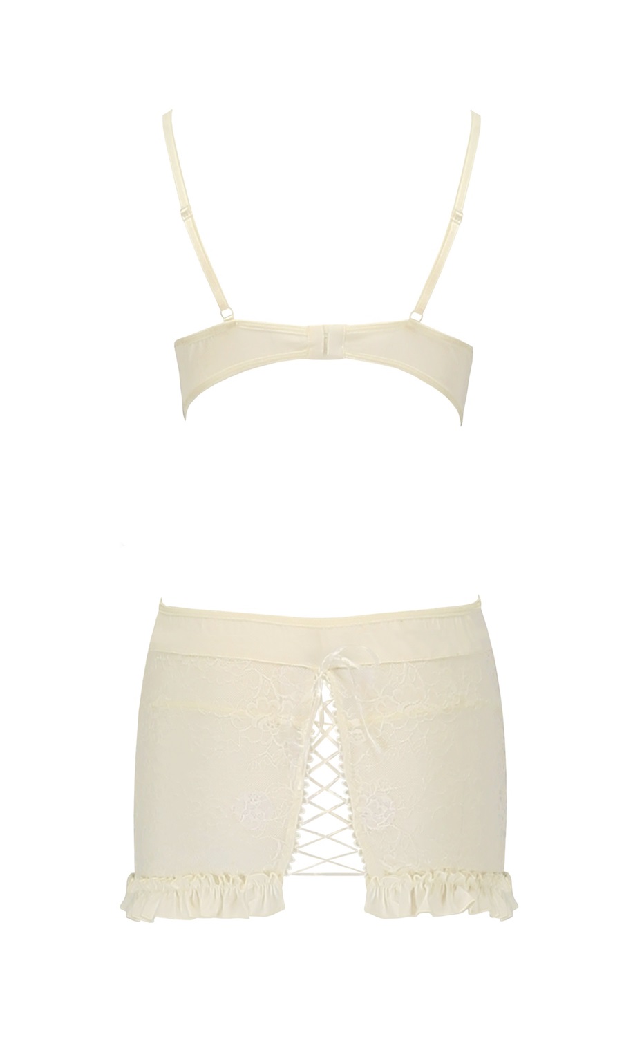 Lingerie Avanua Bianca Chemise White (2) Lingerie Avanua Bianca Chemise White (2)