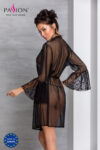 Lingerie Passion Lovelia Peignoir Black