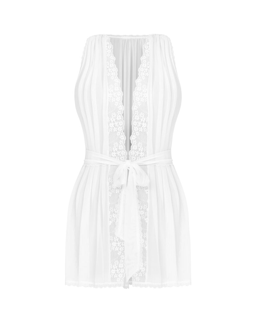 Obsessive Lingerie Heavenlly Peignoir Details Front