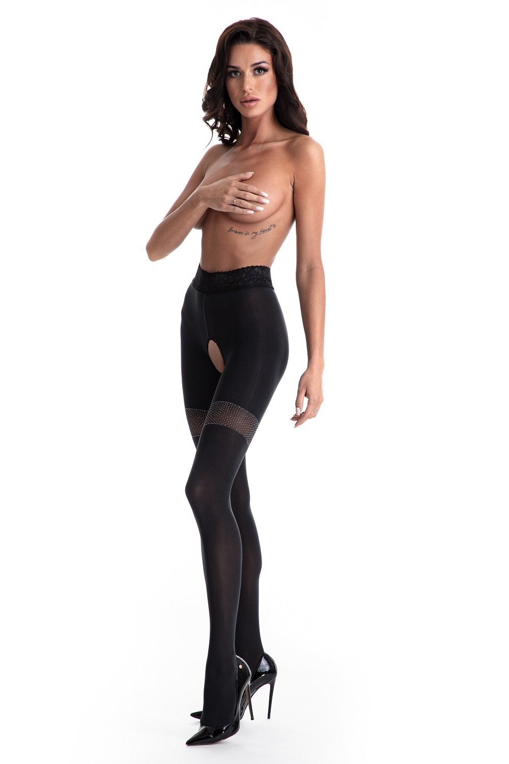 Amour Glamour Open Tights (1)